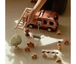 Camión de Bomberos de Madera FSC