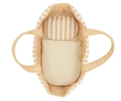 Capazo Muñecas Stripes Caramel