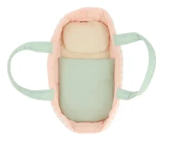 Capazo Muñecas Stripes Sage