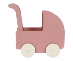 Carrito de Madera con Muñeca Blandita