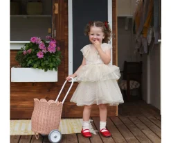 Carrito Ratán Luggy Petal