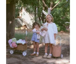 Carrito Ratán Luggy Petal