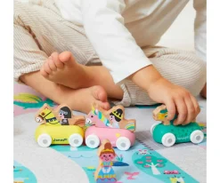 Carruaje de Madera Príncipe Reino Encantado Cross Roads Verde