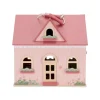 Casa de Muñecas de Madera Portable
