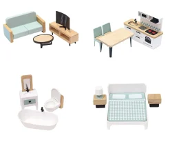 Casa de Muñecas Spring Cottage Amueblada