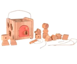 Casita de Madera con Piezas Encajables