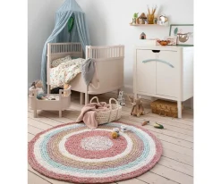 Cesta Capazo para Muñecas Sunset Pink