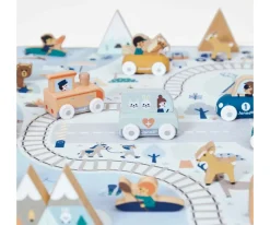 Coche de Madera Valle Nevado Cross Roads Mostaza