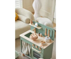 Cocina de Madera Sweden Vintage con Accesorios