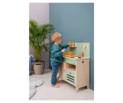 Cocina Madera Verde Pastel Trixie