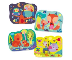 Colorea Mágico Escondido en el Bosque