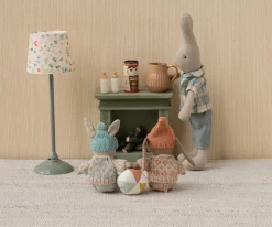 Conejito de Invierno Micro Marrón-Rosa