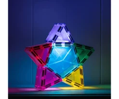 Construcción Connetix Light Star 28 piezas