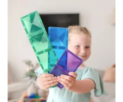 Construcción Connetix Rainbow Rectángulo 18 piezas