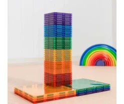 Construcción Connetix Rainbow Square 42 Piezas