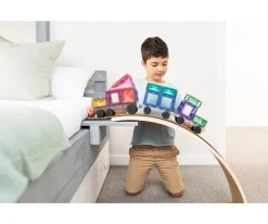 Construcción Connetix Transporte Pastel 50 Piezas