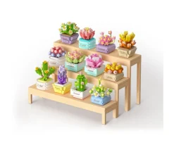 Construcción Mini KOCO Planta Suculenta 140 Piezas