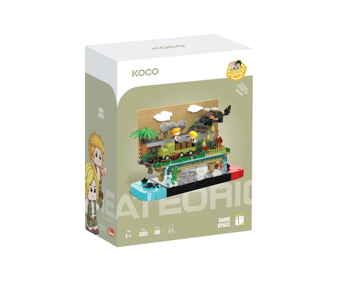 Construcción Mini KOCO Segunda Guerra Mundial 1089 Piezas