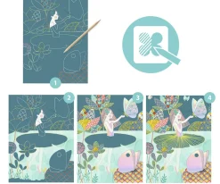 Cuadros para Rascar El Estanque