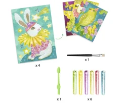 Cuadros Purpurina Carnaval de Animales