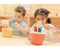 Cubo Martillo Formas Montessori