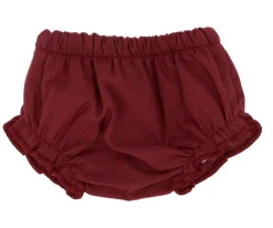 Culotte Popelín Granate para Muñeco Soft