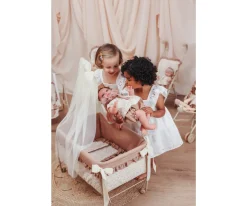 Cuna con Dosel para Muñecas Teresa