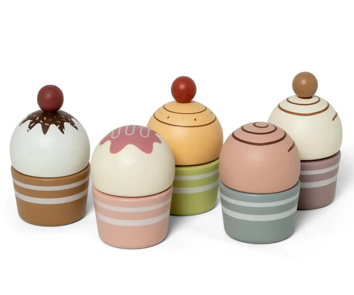 Cupcakes en Soporte para Tarta