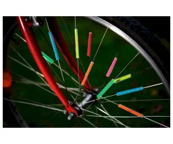 Decoración para Radios Bicicleta Tubos Colores