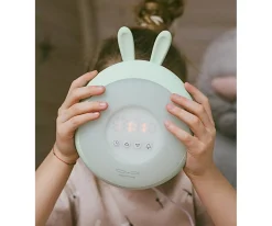 Despertador Lámpara Conejo Verde