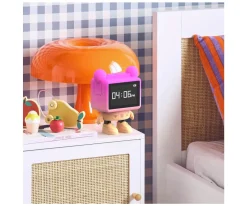 Despertador-Altavoz Dancing Clock Pink