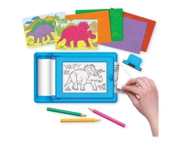 Dinosaur Rub Art studio