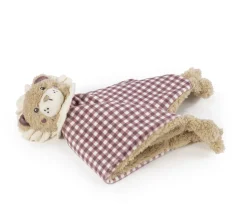 Doudou León Gala Cerise Personalizable