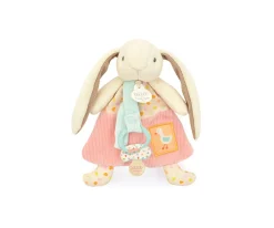 Doudou Sujetachupetes Lapin Ciboulette Personalizable