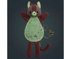 Doudou Sujetachupetes y Marioneta Jeanne Nocturno