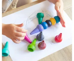 Eco Crayons Apilables Candy Colours