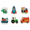 Encajable Puzzle Vroom