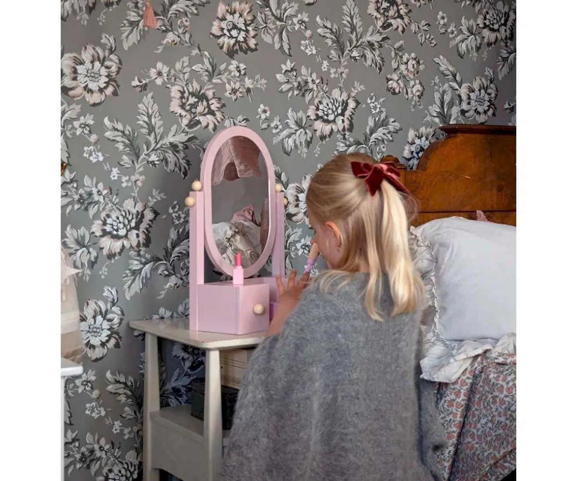 Espejo Tocador Rosa