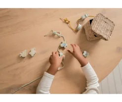 Figuras de Madera para Enlazar Cordones Little Farm