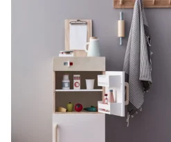 Frigorífico y Congelador de Madera