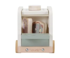 Furgoneta Retro y Muñecos Encajables FSC