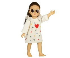 Gafas de Sol Beige para Muñecos