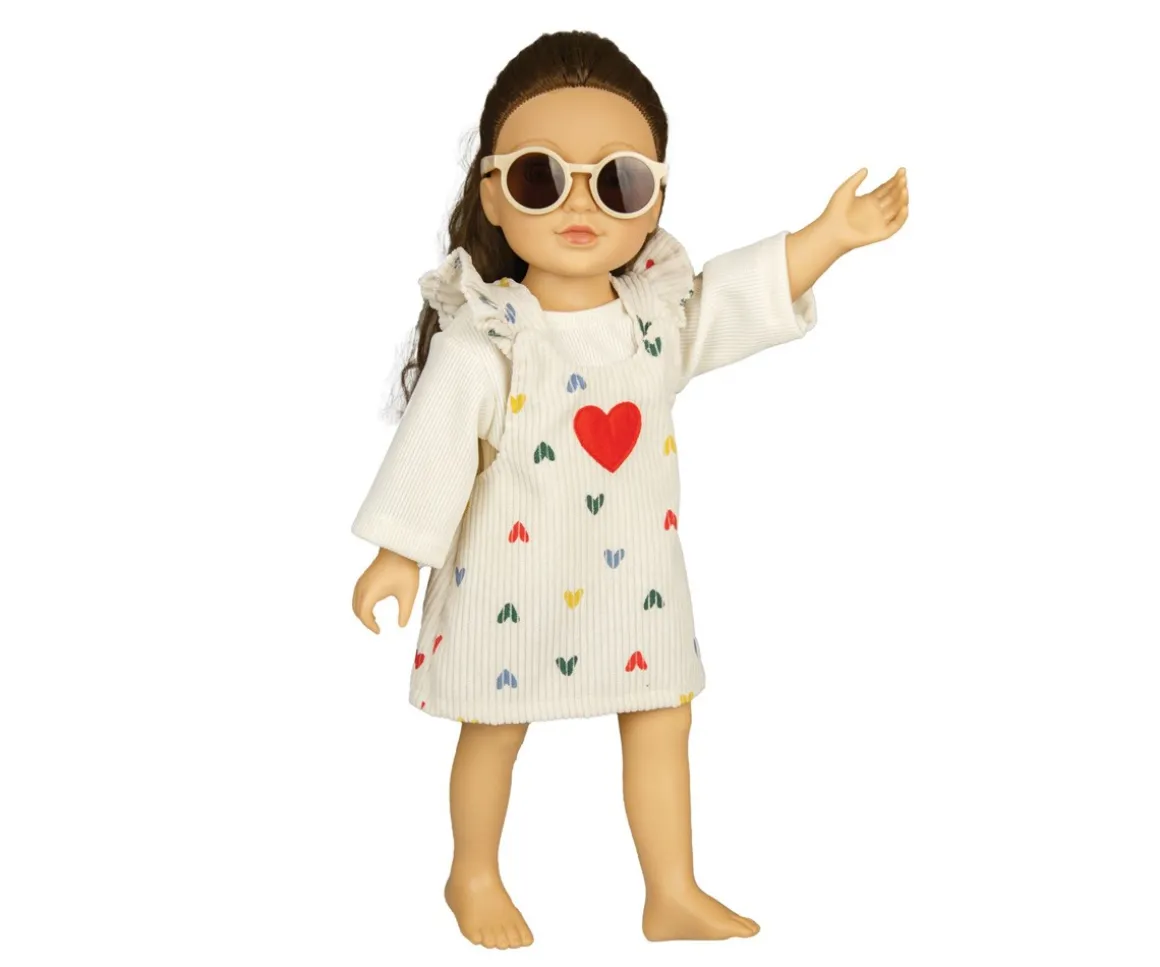 Gafas de Sol Beige para Muñecos