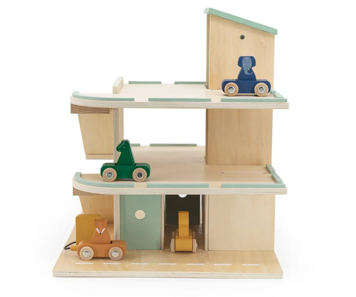 Garaje Madera Animales