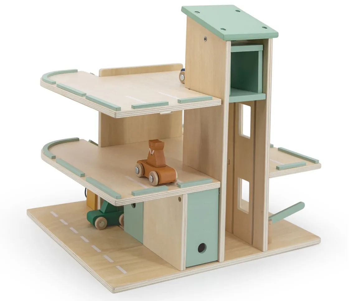 Garaje Madera Animales