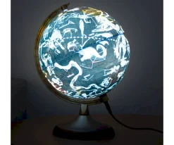 Globo Terráqueo Día y Noche