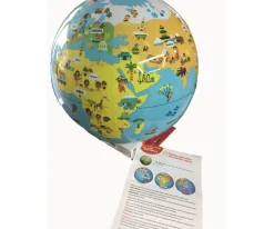 Globo Terráqueo Hinchable Pequeños Viajeros 30cm