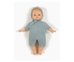 Gorro de Punto Plateado Élie para Minikane Babies