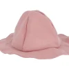 Gorro Pescador Popelín Rosa Palo para Muñeco Soft