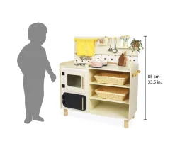 Gran Cocina de Madera Abuelita Alegre